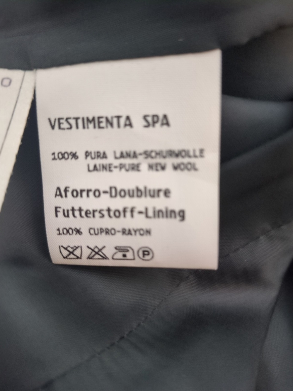 VINTAGE Giorgio Armani Black Label Borgo Nuovo 21 Blazer - Italy - Sz 50 (US 40) - Picture 7 of 9